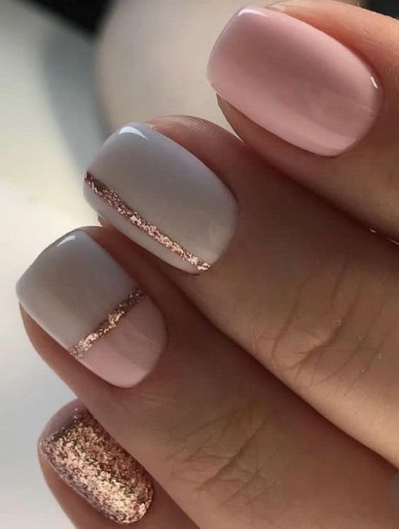 short white overlay nails